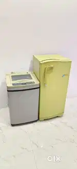 Classic model refrigerator and washing machine available with warranty