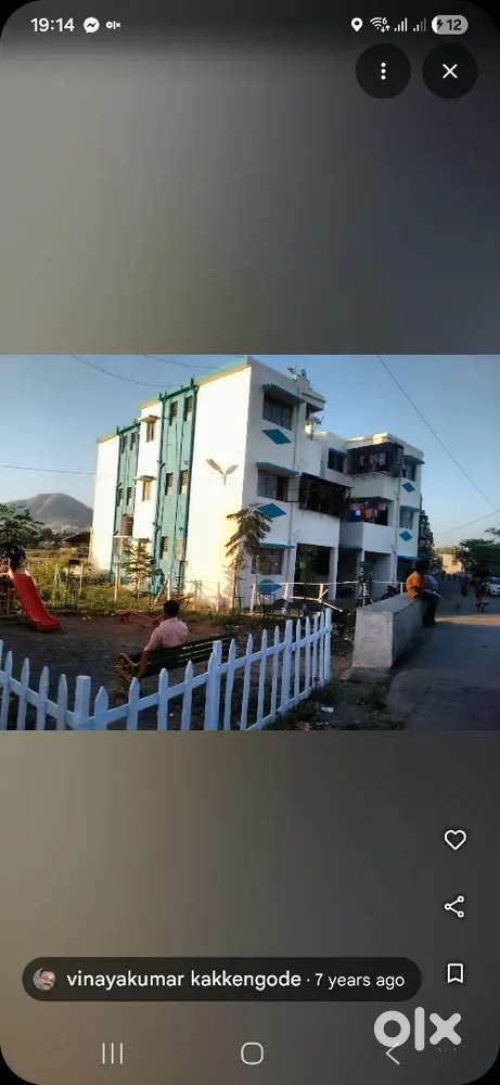 1 BHK Flat on rent, Full furnished