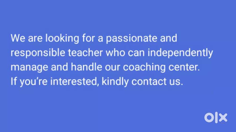 Coaching Teacher