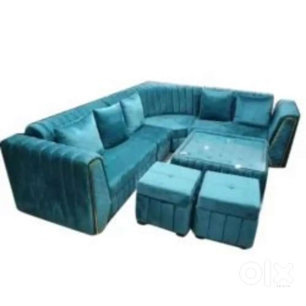 Big discount buy new sofa 8499, L type sofa 13990/-