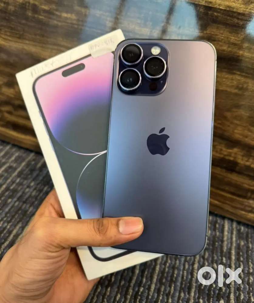 14 PRO MAX IPHONE SUPERB CONDITION IN WARRANTY AVAILABLE BOX & BILL