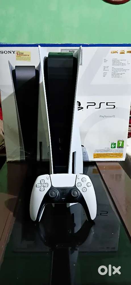 Ps5 1tb with box and bill and all accessories