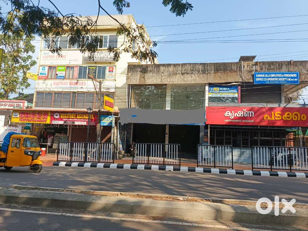 Shop for rent opp. Town square, two shutter, ground floor,