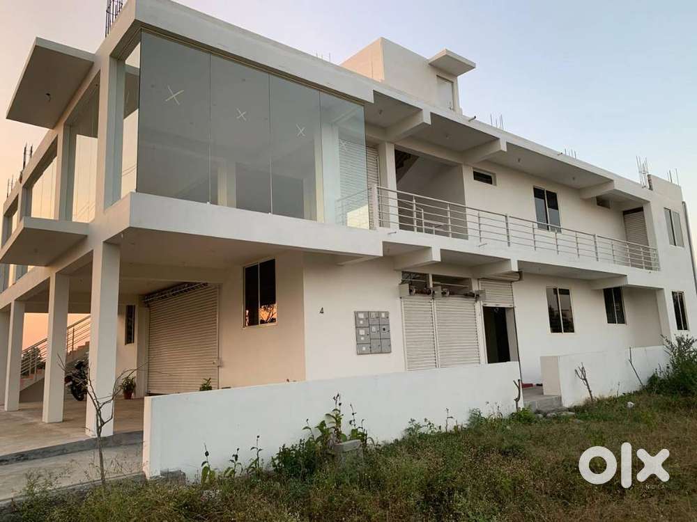 Newly built building