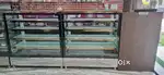 Cool cake counters for bakery