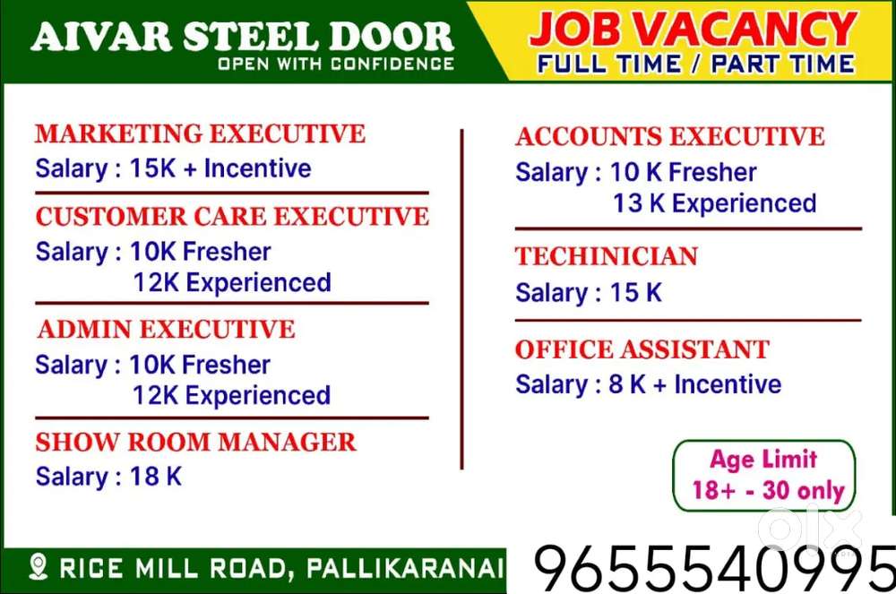 Customer care executive