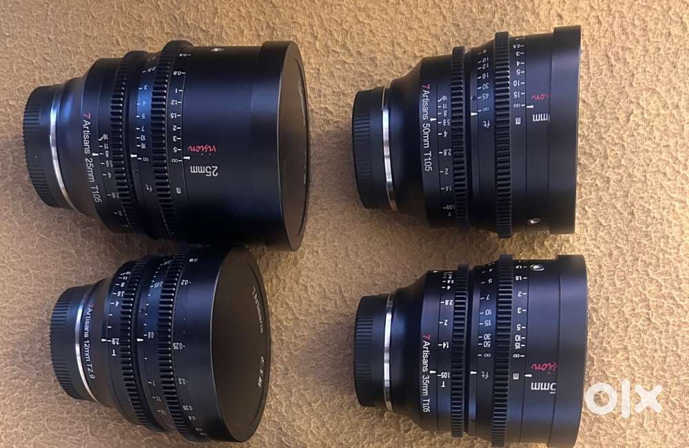 4- 7 Artisans vision cine lens X mount for Fujifilm camera