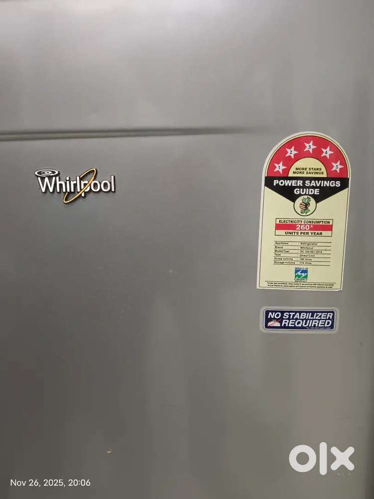 Whirlpool refrigerator