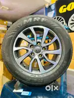 18]inch Scorpio N Z8 OEM Alloys with Tyres Set of 4 lite used