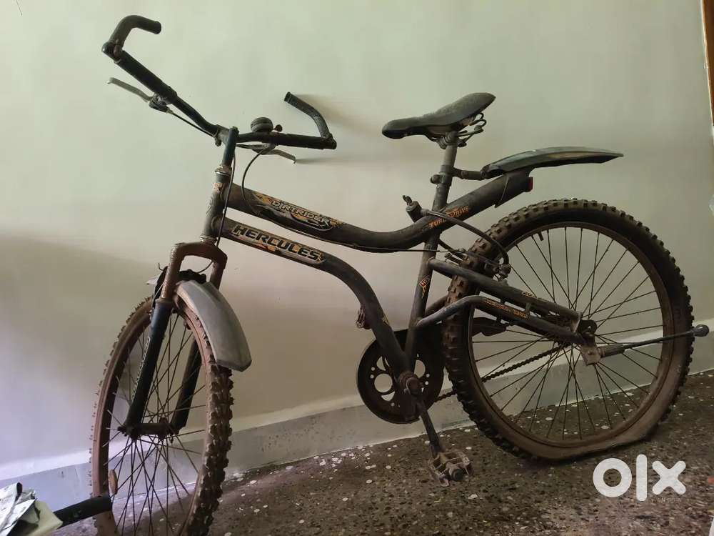 Big bicycle with gear