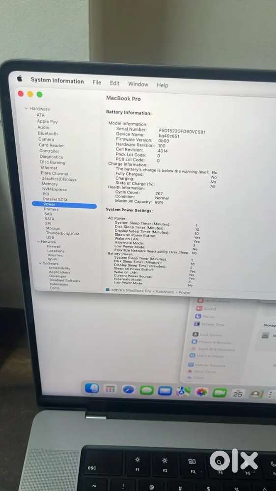 Macbook pro  M 1