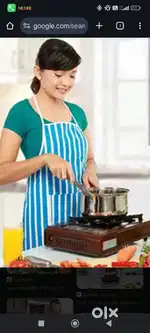 Ghar ke kaam jaise khana ,or safai  k liye jis kisi ko lady ki jrurt h