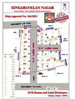 DTCP approved plot Walajabad Serkadu
