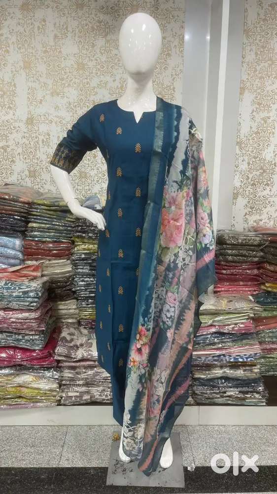 Full sleeve kurtha set