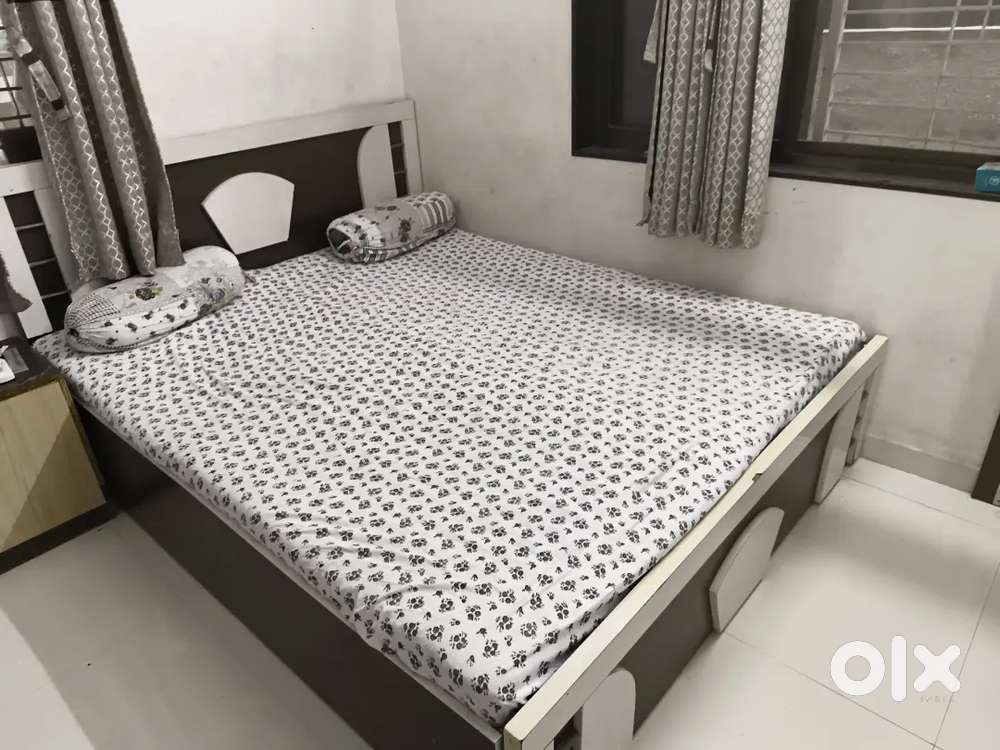 Mattress which is on bed
