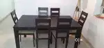 6 seater dining table, hometown branded. Almost new  very less issued