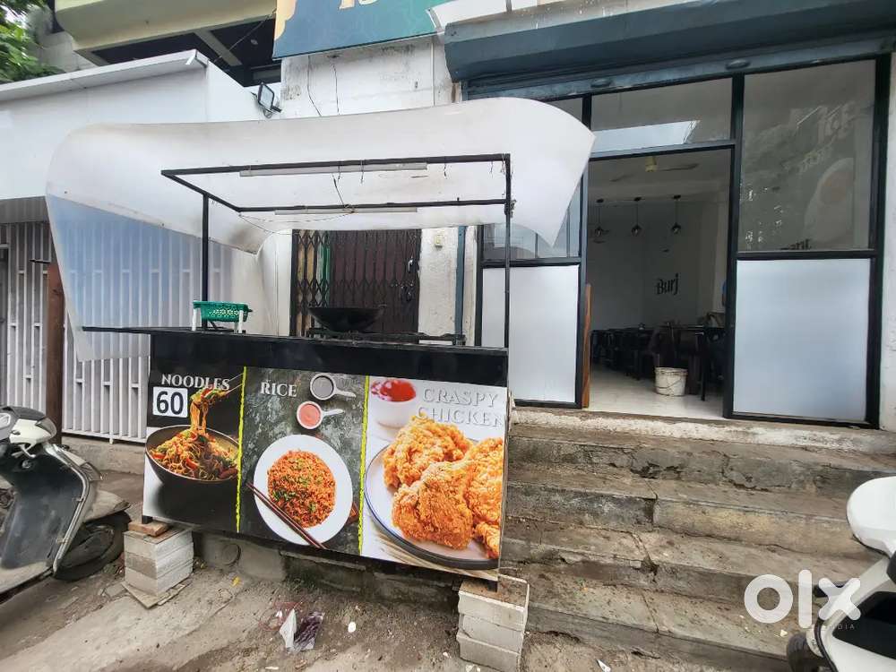 New Counter for sell with 2 burner Chinese, Tea, or other fast food