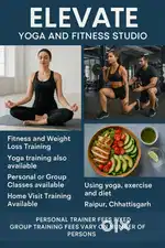 Personal & Group Fitness/Yoga Training in Raipur | Elevate Studio