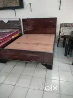 Furniturewalas: Queen size cot @ reasonable price. Headrest 42 inches