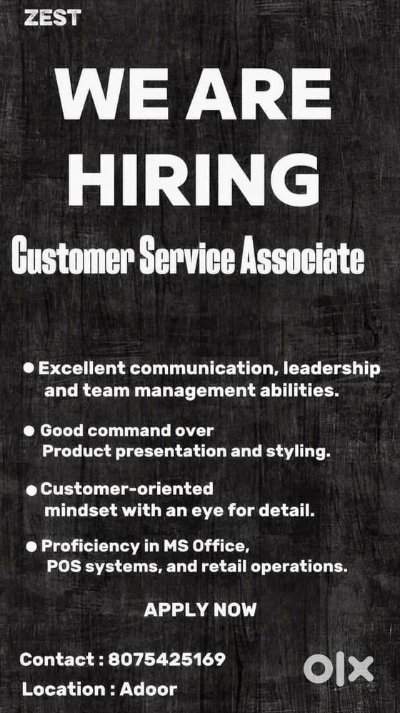 WE ARE HIRING SALES EXECUTIVE