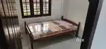 Double cot with matress wooden cot