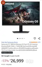 samsung odyssey 32 inch 1440p ips 180hz monitor.