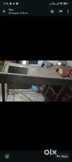 Restaurant steel basin