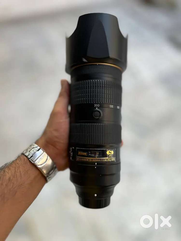 Nikon 70-200mm F2.8 FL ED VR Zoom lens