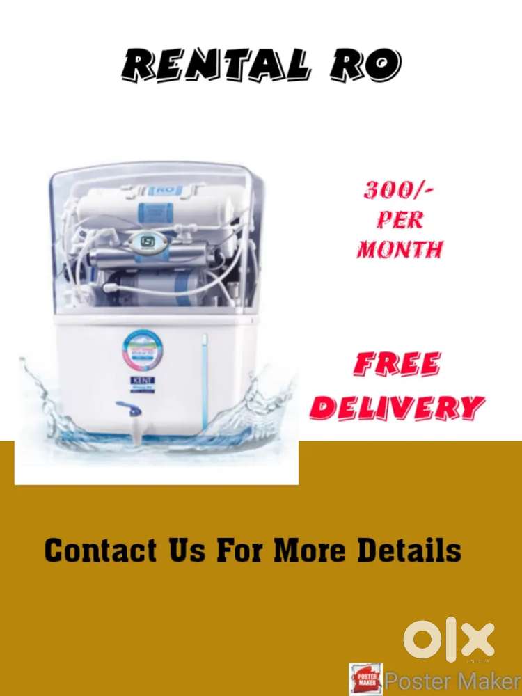 Water Purifier On Rent