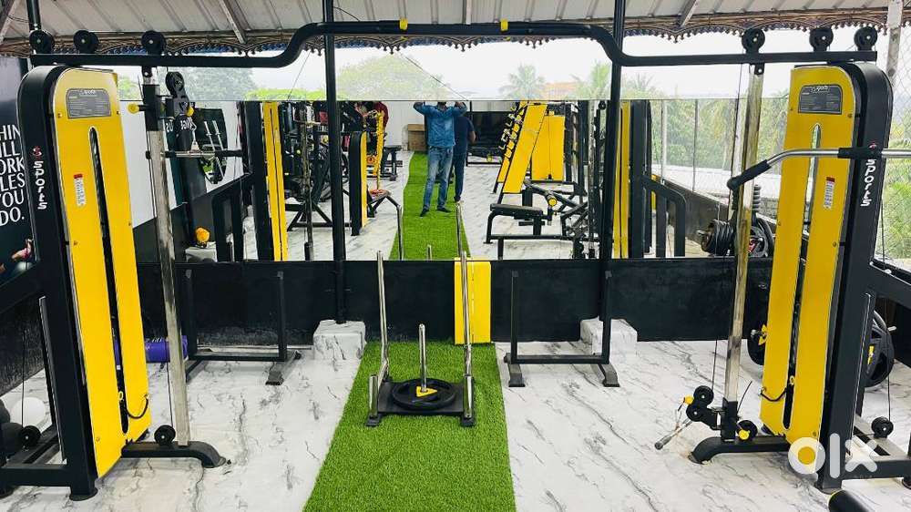 Imported look with heavy duty complete new gym equipment setup Near me