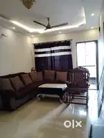 2bhk semi furnished with grills windows kitchen cabinet, ceiling