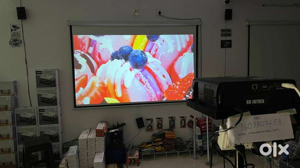 Best NEW quality 4K 3D projectors and screens wall tripod at wholesale