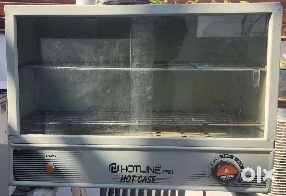 Patties and food heating machine with temp control valve