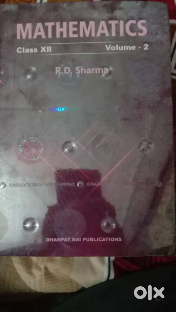 Maths class 12 book rd sharma