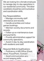 Housing Community office Admin
