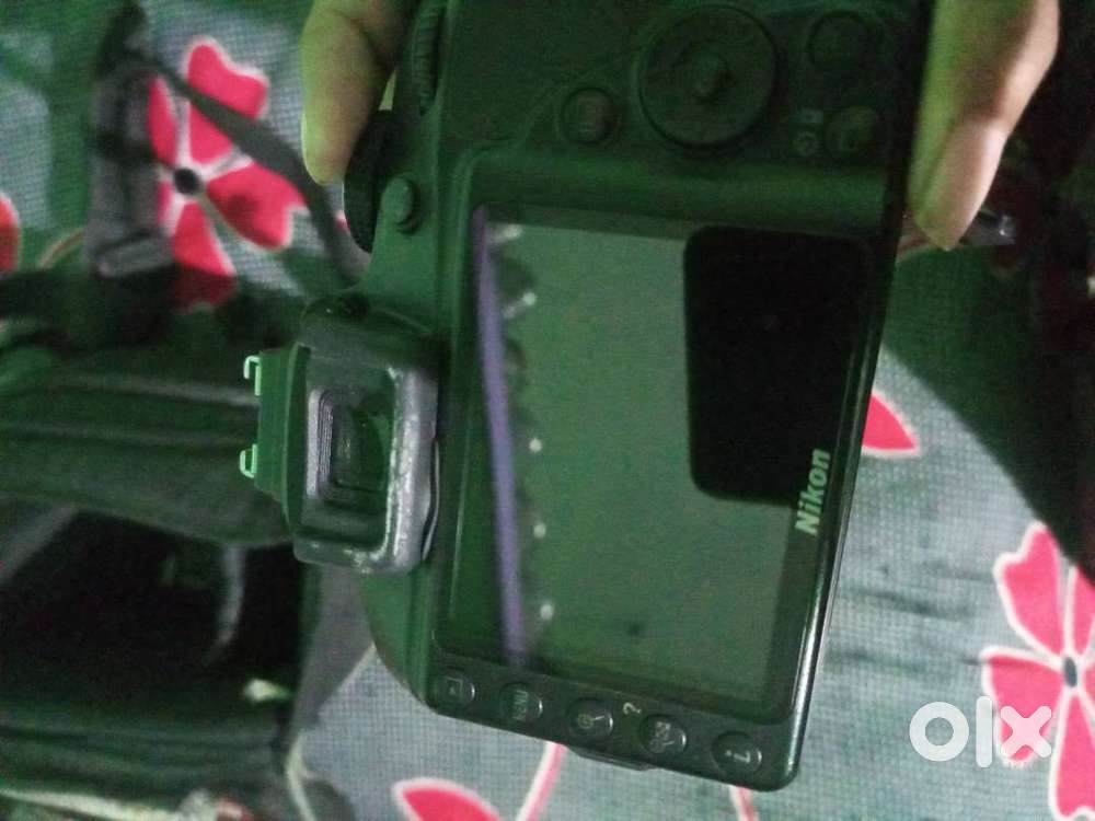 Nikon d3400 with double lenses 18-55 and 55-200