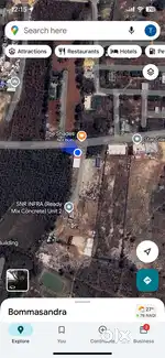 Its a empty land available for rent 1acre 4kuntas