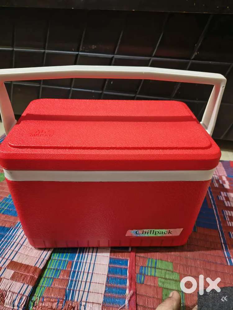 Water cooler with ice storage box