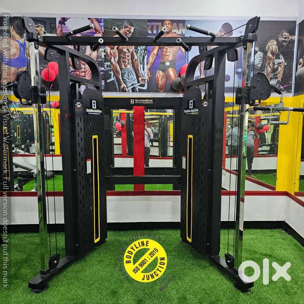 Get heavy duty gym equipment machine setup with imported look