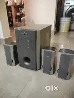 Speaker box and home theater working