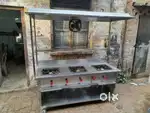 Band new 3 burner food counter manufacturer
