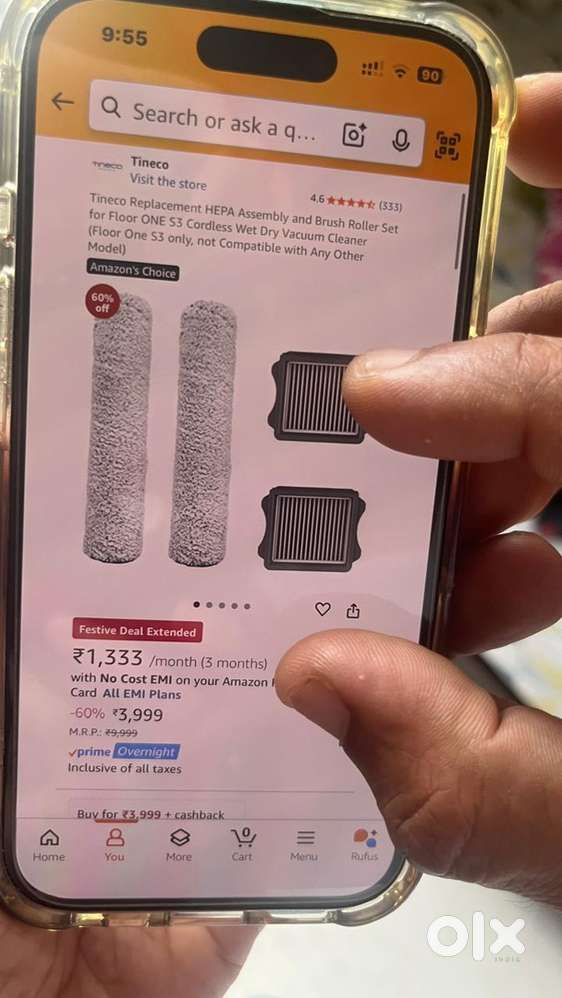 Tineco Floor one S3 original accessories