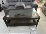 Sofa set (3+1+1)and center table is on sale