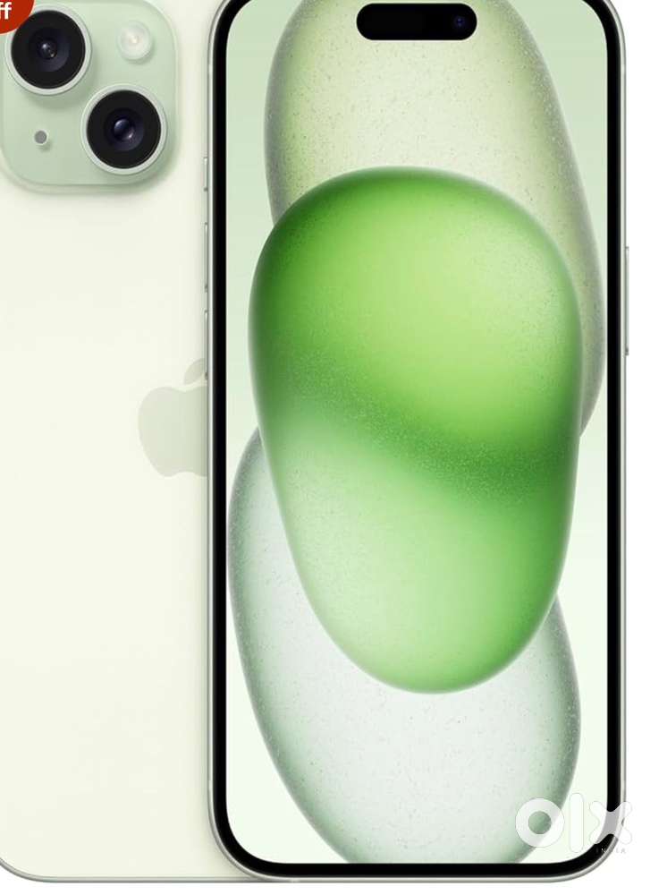 Iphone 15,256 GB , Green colour