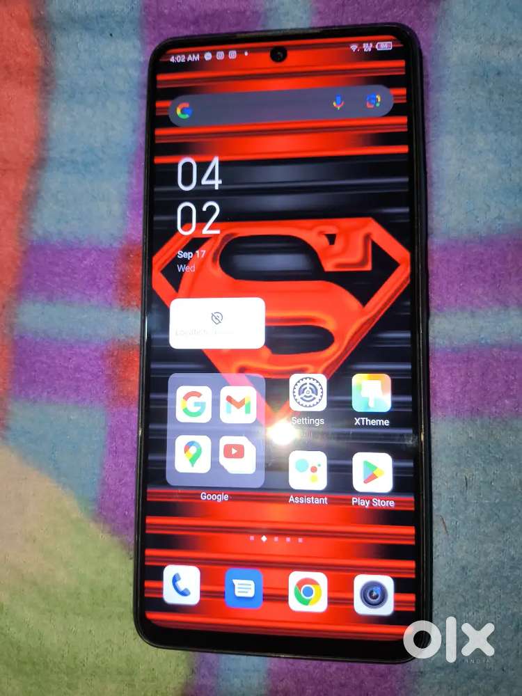 Infinix zero 5g 8/128 gb 9 months old lpddr5 ram ufs 3.1storage