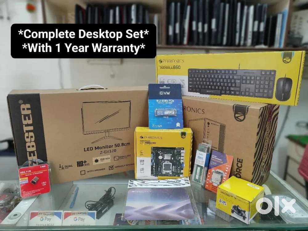 New i5 Desktop Set With 1 Year Brand Warranty A1 Computers Amravati