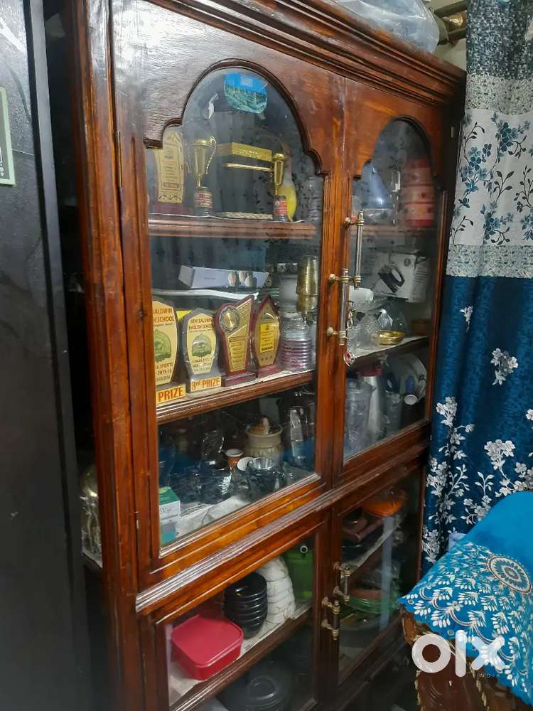 Royal Teekwood showcase antique piece