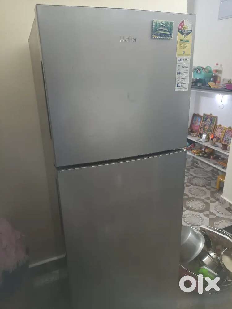New Double door open fridge