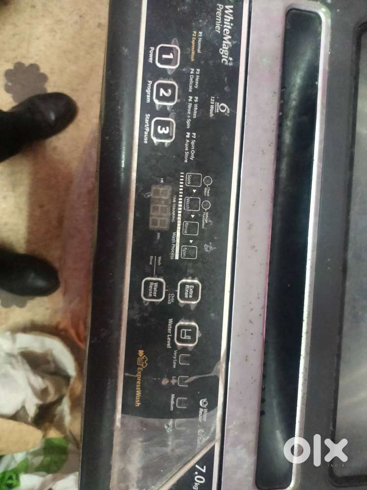Whirlpool washing machine top load 7kg