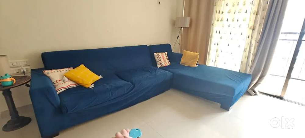 L shape sofa you can joint them for bed